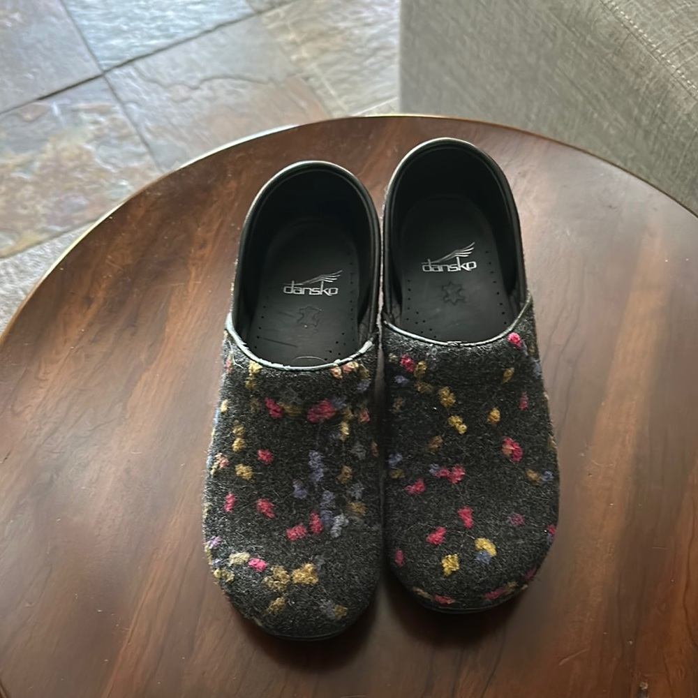 Dansko Multicolor Clogs
